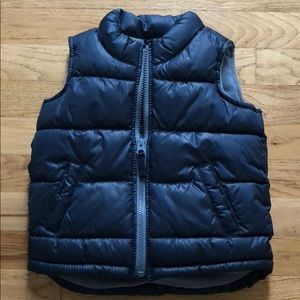 Old Navy Boys Fleece Lined Puffer Vest